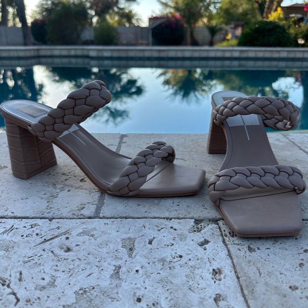 Tan Dolce Vita Rope Tie Heals